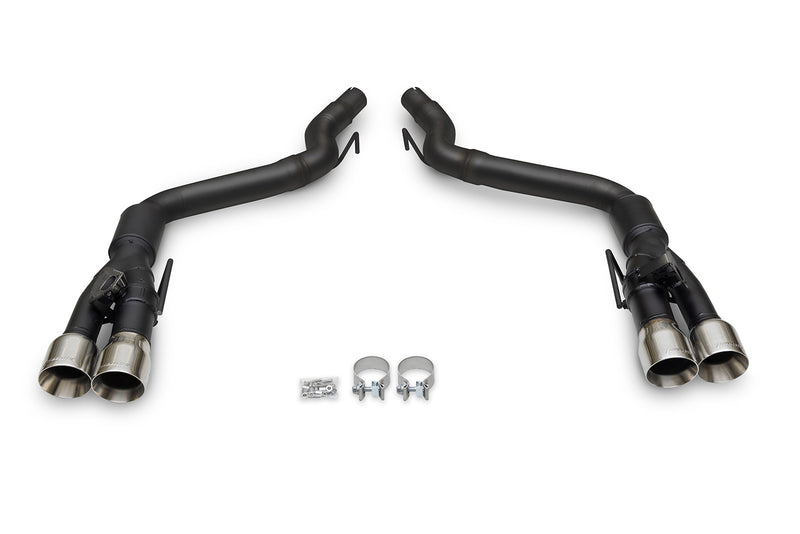 2024 Mustang Flowmaster Outlaw Axle Back Active Exhaust w/ 4" Polished Quad Tips