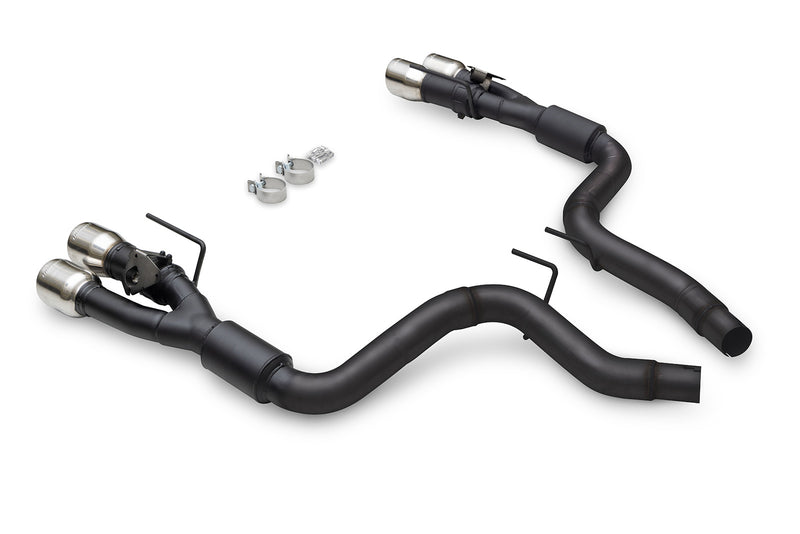 2024 Mustang Flowmaster Outlaw Axle Back Active Exhaust w/ 4" Polished Quad Tips
