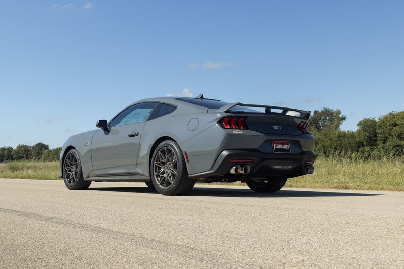 2024 Mustang Flowmaster Outlaw Axle Back Active Exhaust w/ 4" Polished Quad Tips