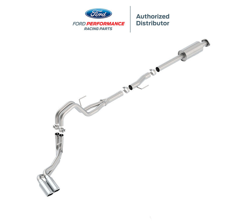 2015-2020 F-150 2.7 3.5 5.0 Ford Performance Cat-Back Sport Dual Side Exit Exhaust System w/ Chrome Tips