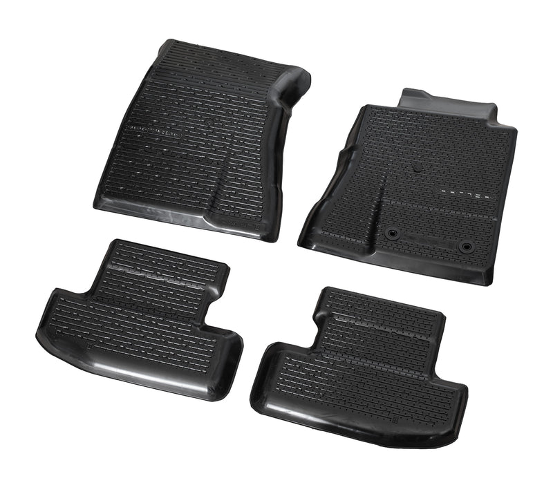 2024-2026 Ford Mustang OEM PR3Z-6313300-AA Rubber 4pc Front Floor Mat Liners