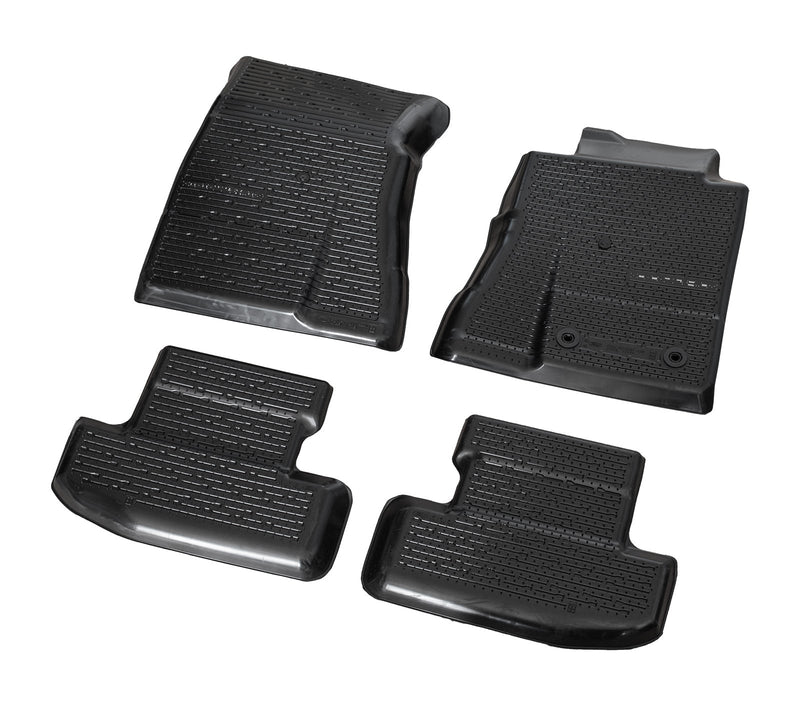 2024-2026 Mustang w Subwoofer OEM Front Rear & Cargo 5pc Rubber Floor Mat Liners