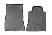2015-2026 Mustang OEM JR3Z-6313300-BC 2pc Front Floor Mats Silver Running Horse