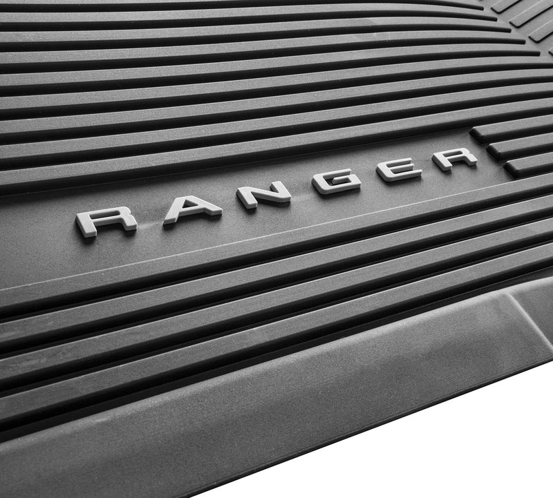 2024-2025 Ranger OEM R1WZ-1613086-AA 4pc Front & Rear Rubber Floor Mat Liners