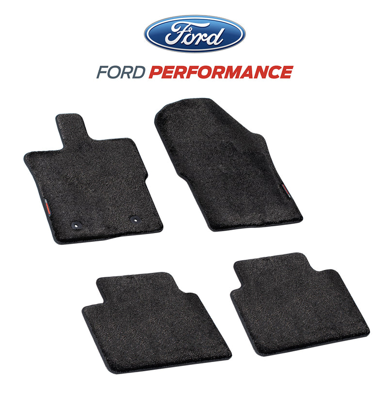 2023-2026 Ranger Crew Cab Ford Performance M-13086-R60 Front Rear 4pc Floor Mats