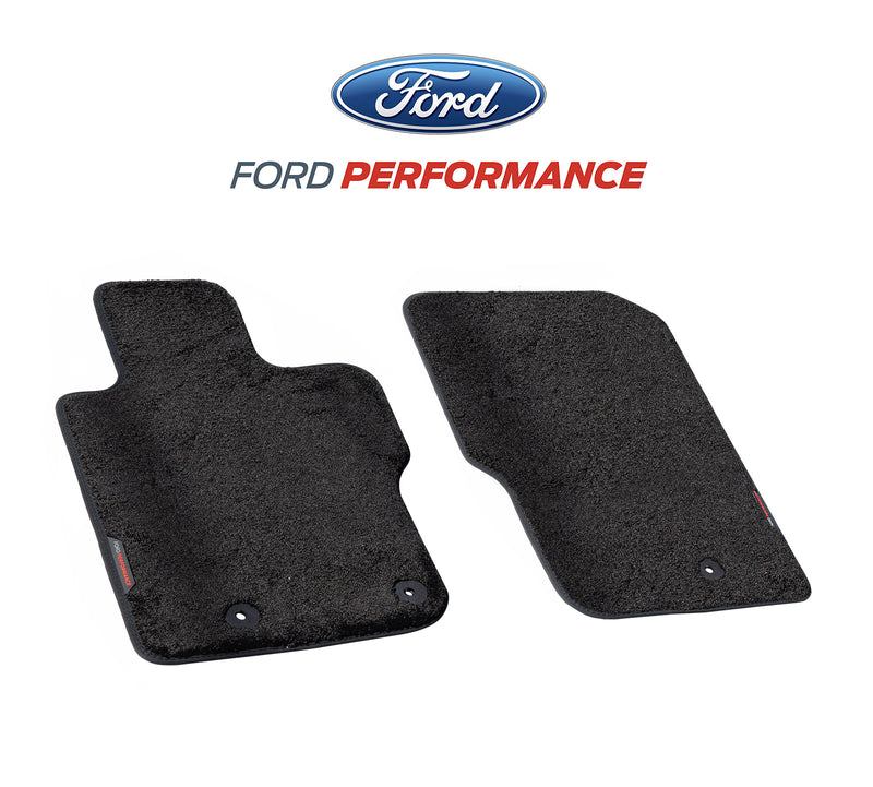 2021-2026 Bronco 2-Door Ford Performance M-13086-B60 Front 2pc Carpet Floor Mats