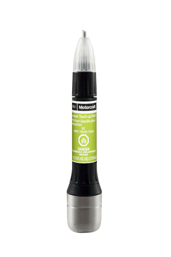 2025 Ford Mustang OEM 2-In-1 Touch Up Paint Intense Lime Yellow B7 & Clear Coat