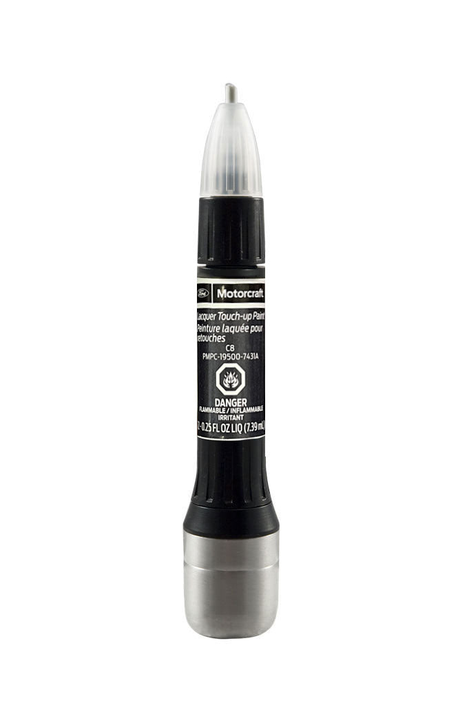 Genuine Ford Motorcraft Touch Up Paint Bottle Stone Blue C8 7431 & Clear Coat