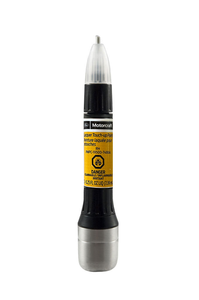 2024 Ford Mustang OEM 2-In-1 Touch Up Paint Bottle Yellow Splash RH Clear Coat