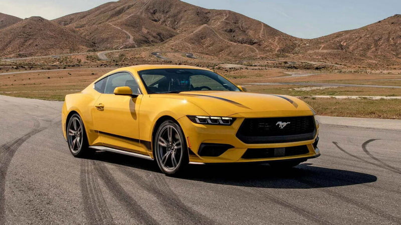 2024 Ford Mustang OEM 2-In-1 Touch Up Paint Bottle Yellow Splash RH Clear Coat