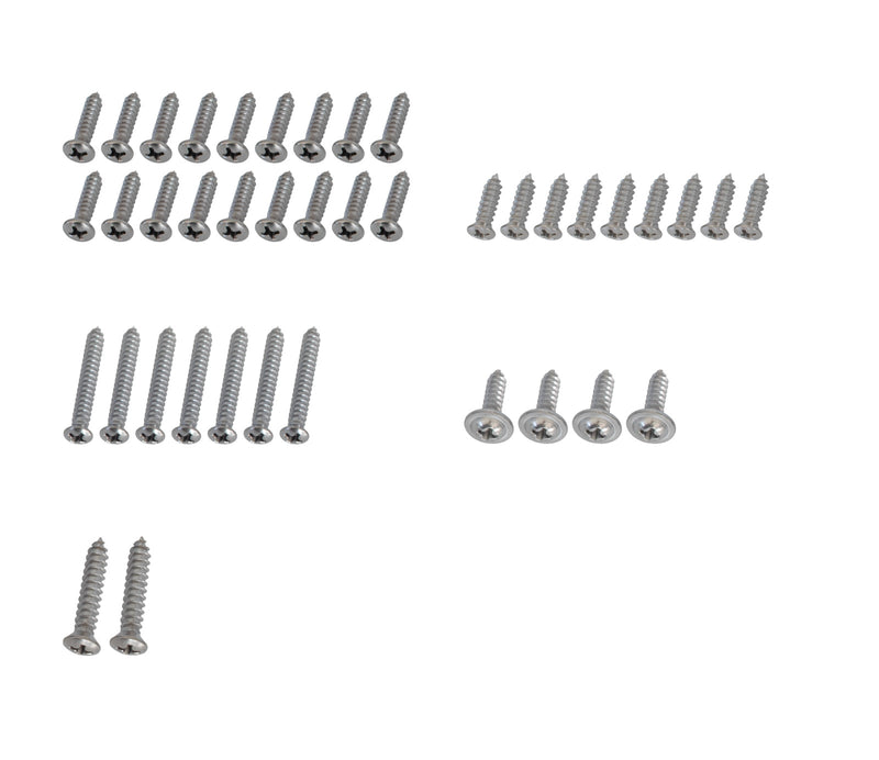 1964 1/2-1966 Ford Mustang Convertible Interior Hardware Screw Kit 47 Piece Set (Copy)