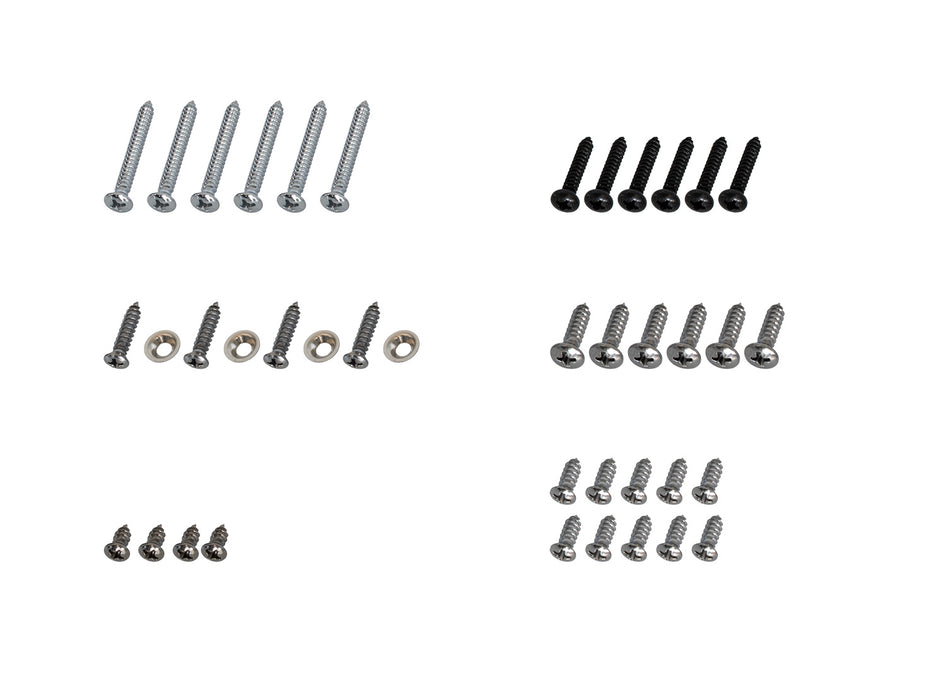 1965-1966 Ford Mustang Pony Interior Hardware Screw Kit 40 Piece Set