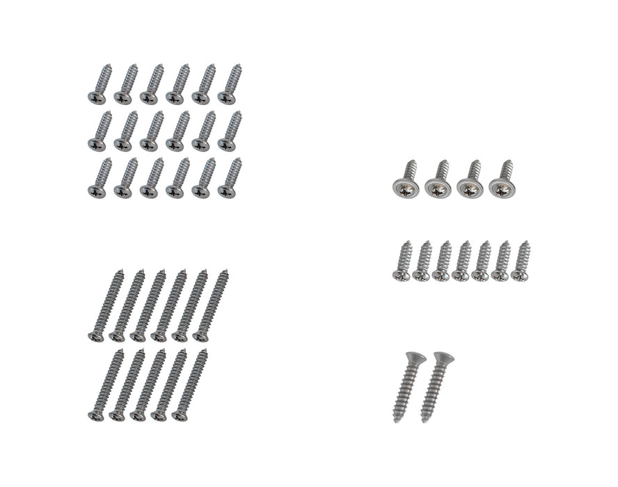 1967 Ford Mustang Convertible Interior Hardware Screw Kit 42 Piece Set