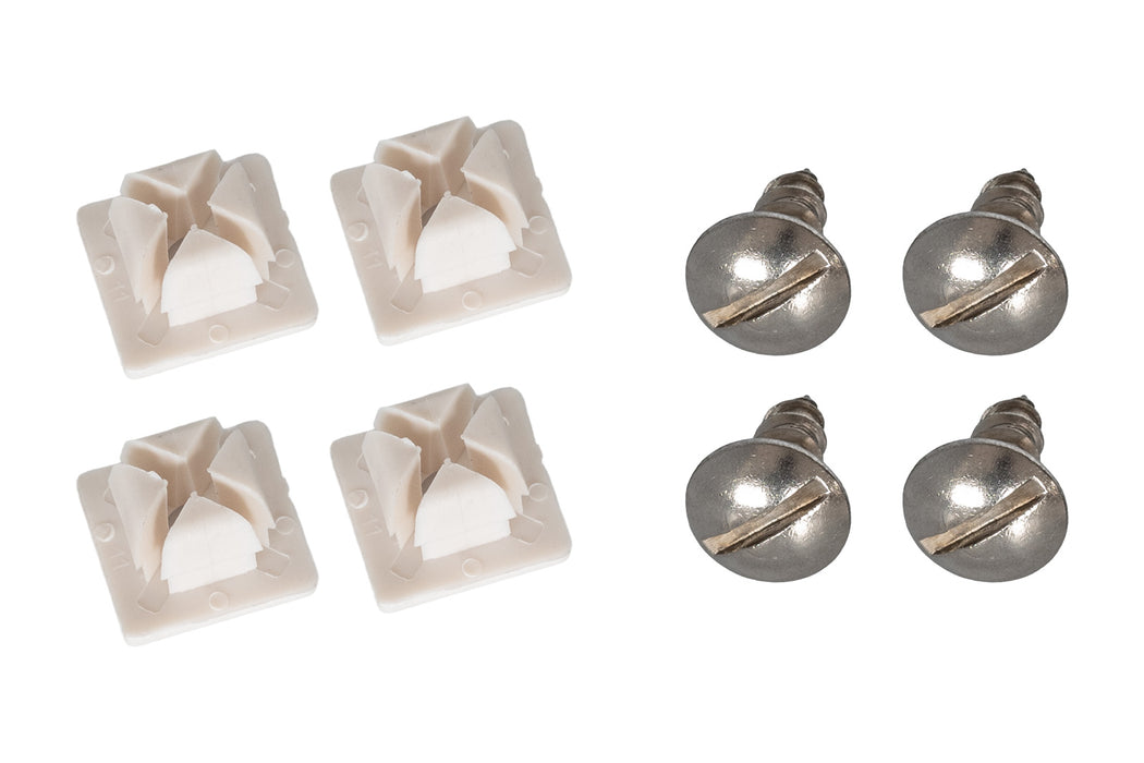 1965-1973 Ford Mustang License Plate Screws & Nuts Mounting Hardware Kit