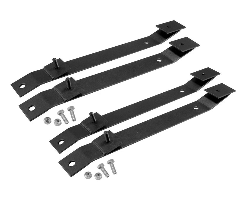 1979-2004 Ford Mustang or Cobra Front Longer Seat Track Extension Kit (Does both Front Seats)