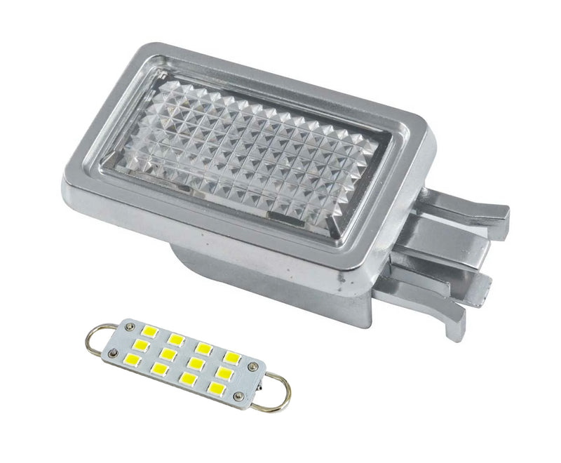 1986-1993 Ford Mustang Sunroof Interior Dome Light Lens Assembly w/ LED Bulb