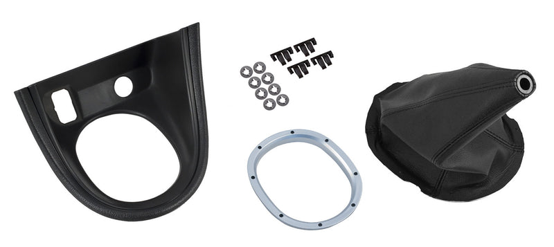 1999-2000 Mustang or Cobra Charcoal Shifter Bezel Shift Boot & Bullitt Trim