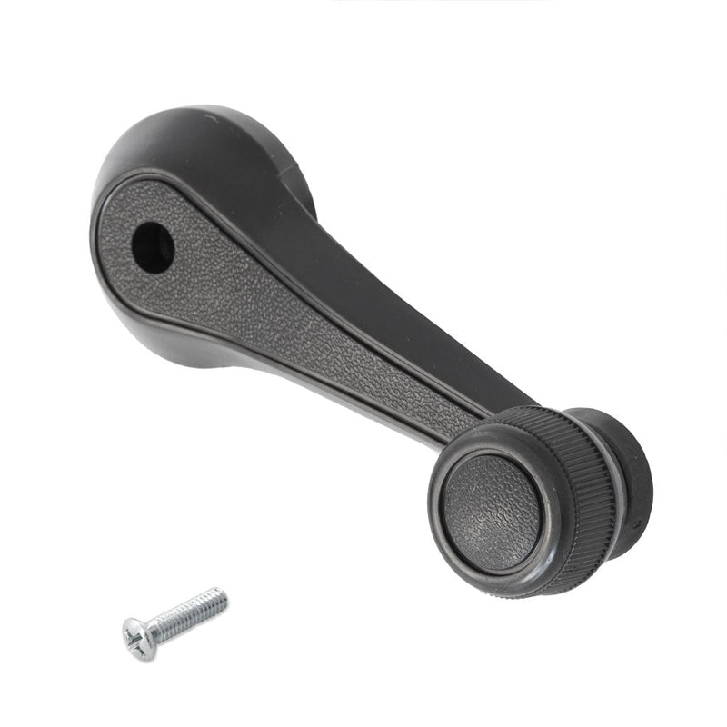 1979-1986 Ford Mustang Inside Door Window Manual Crank Handle Black