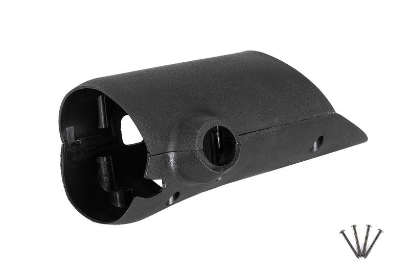 1979-1986 Ford Mustang Steering Wheel Column 2pc Upper & Lower Shroud Covers Black