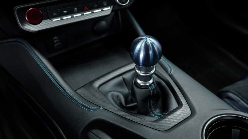 2024-2026 Mustang Dark Horse M-7213-T Blue Anodized Titanium 6 Speed Shift Knob