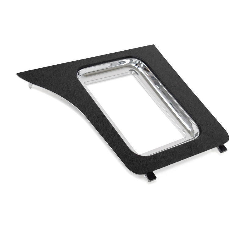 1979-1986 Ford Mustang Automatic Transmission Center Console Shifter Bezel w/ Chrome Trim