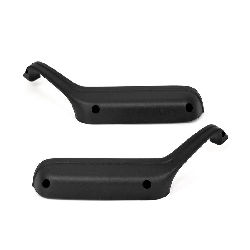1981-1986 Ford Mustang Coupe Hatchback Door Arm Rest Pads Black LH RH Pair