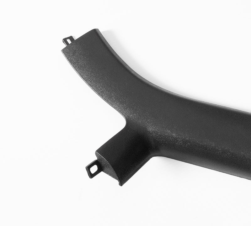 1987-1993 Ford Mustang Coupe Windshield Pillar Interior Trim Moldings Black Pair LH RH