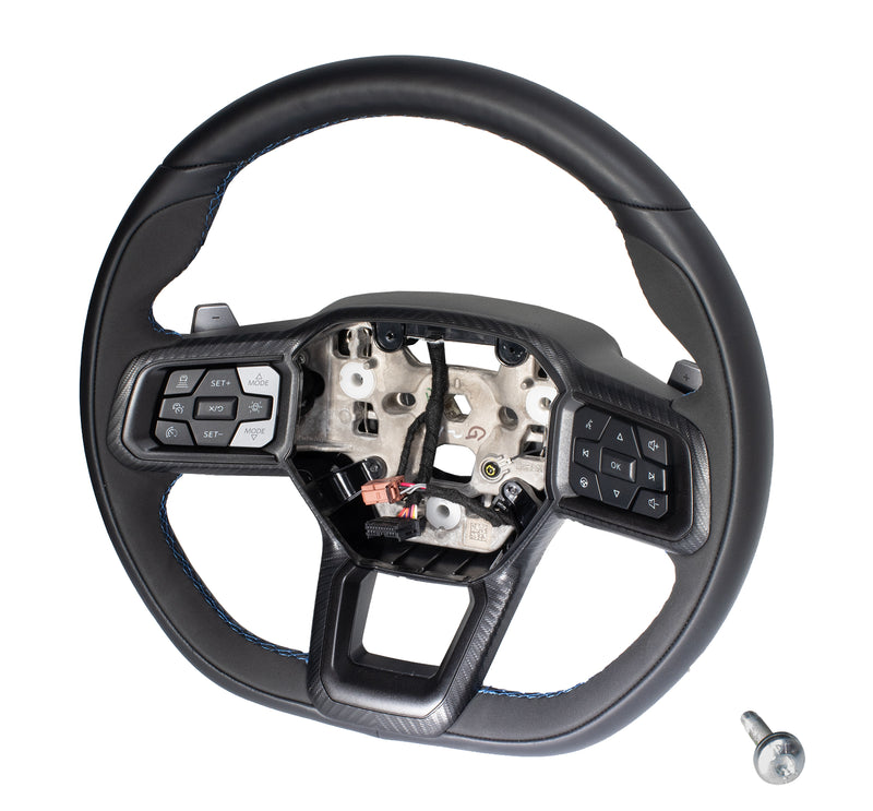 2024-2026 Mustang Dark Horse OEM M-3600-M Steering Wheel Blue Stitching