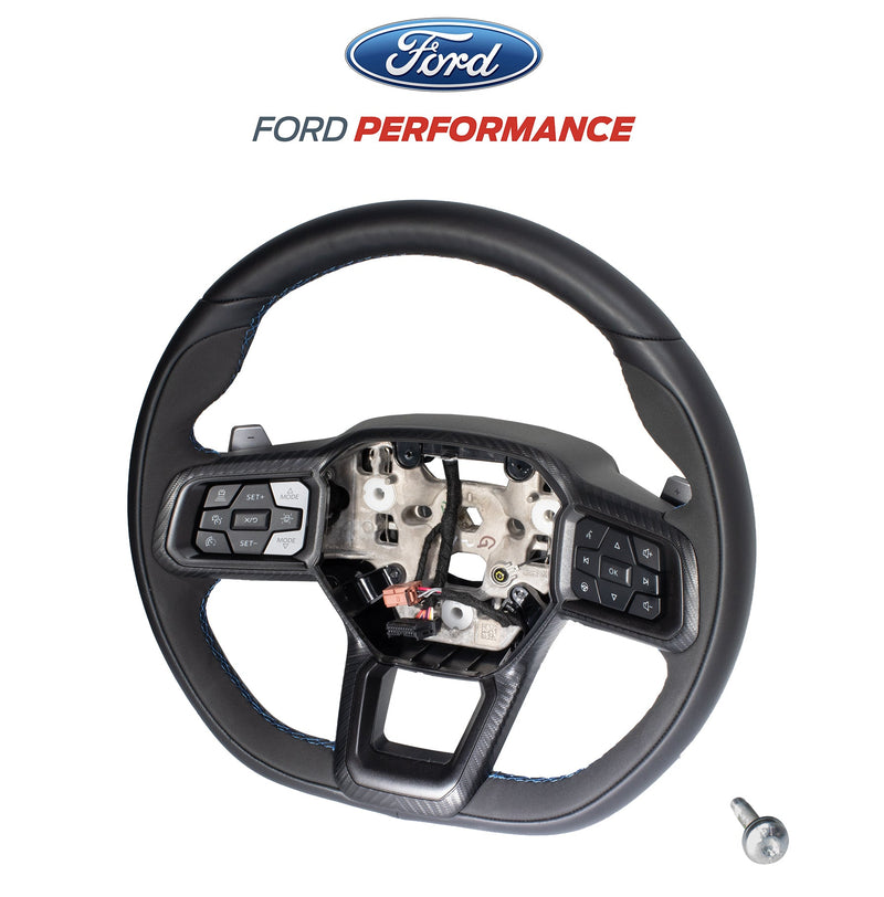 2024-2026 Mustang Dark Horse OEM M-3600-M Steering Wheel Blue Stitching