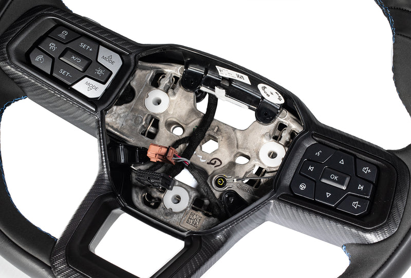 2024-2026 Mustang Dark Horse OEM M-3600-M Steering Wheel Blue Stitching