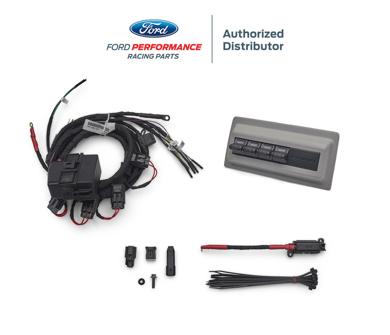Ra Ranger Rear Switch Panel 2024-2026 Ranger Ford Performance M-9100-RA Auxiliary Switch Kit — Blue ...