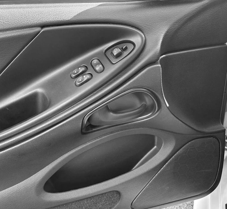 1994-1998 Ford Mustang Black Inside Door Handle Driver Side LH