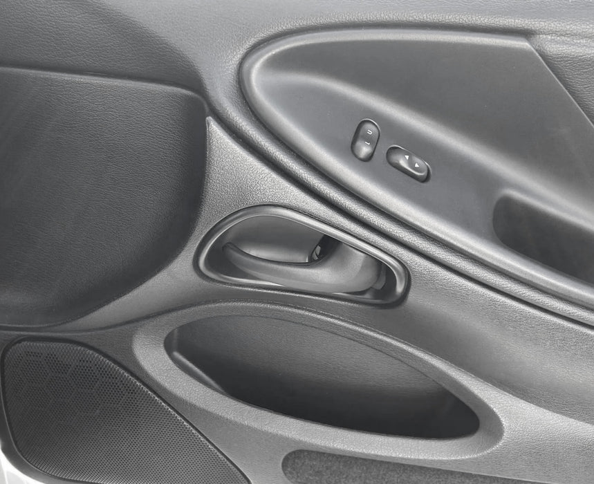 1994-1998 Ford Mustang Black Inside Door Handles Driver & Passenger LH RH Pair
