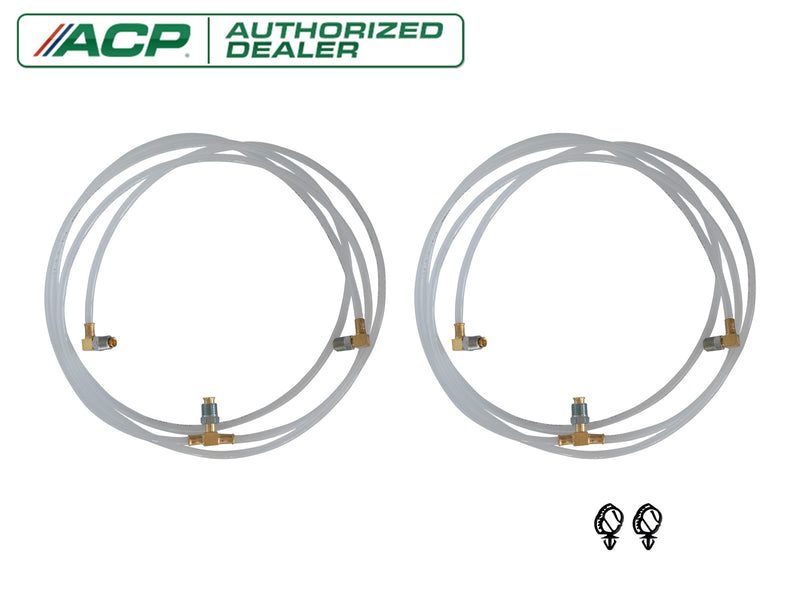 1983-1993 Mustang Convertible Top Lift Hydraulic Pump Upper & Lower Hose Set