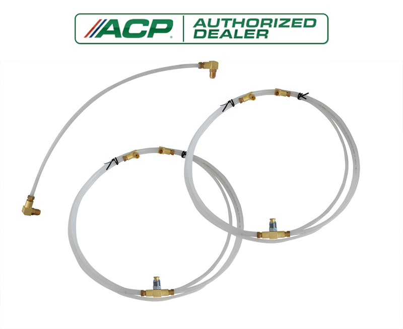 2005-2007 Mustang Convertible Top Lift Hydraulic Pump 3pc Upper, Lower & Jumper Hose Set