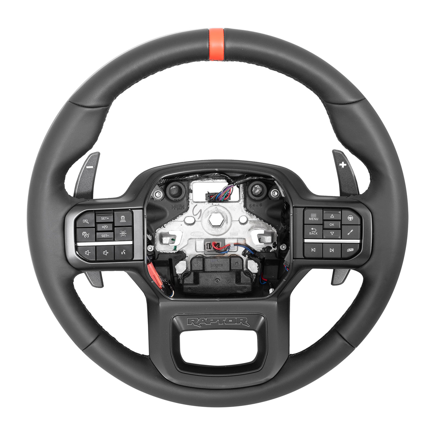 2021-2023 Ford F150 Raptor OEM M-3600-F15B Leather Steering Wheel w/ C ...