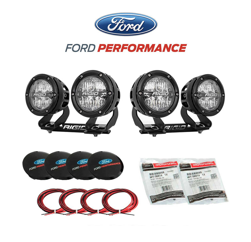 2021-2026 Bronco OEM M-15200K-BDML RIGID Mirror Mounted Dual Off Road LED Lights