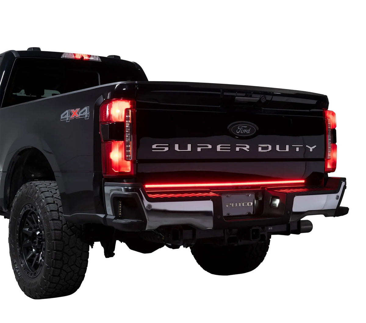 3-Dot Red LED License Plate Frame Light Bar – Rear Tailgate ID Light – Universal Fit For Truck, SUV, RV – IJDMTOY