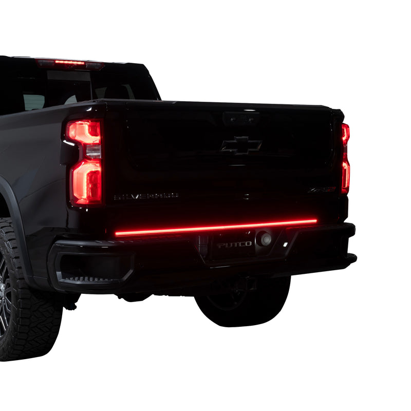 2019-2026 Chevy Silverado 1500 Putco Red & White LED Blade Tailgate Light Bar