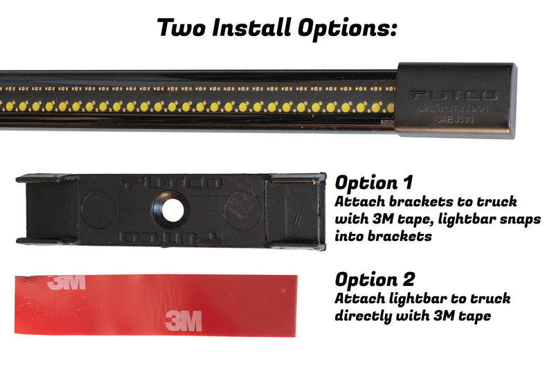 2023-2025 Ford F250 F350 Super Duty OEM VPC3Z-13B678-B Red & White LED Tailgate Light Bar