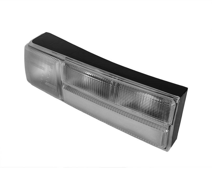 1983-1993 Ford Mustang LX Clear Complete Taillights w/ Housings, LH RH Pair