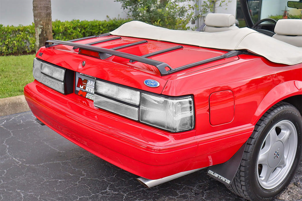 1983-1993 Ford Mustang LX Clear Complete Taillights w/ Housings, LH RH Pair