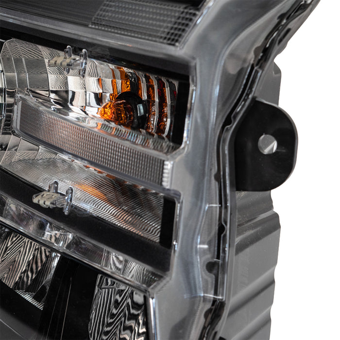 2022-2024 Ford Maverick OEM PZ6Z-13008-B Lariat Black Package Smoked Headlight Lens Passenger Side RH