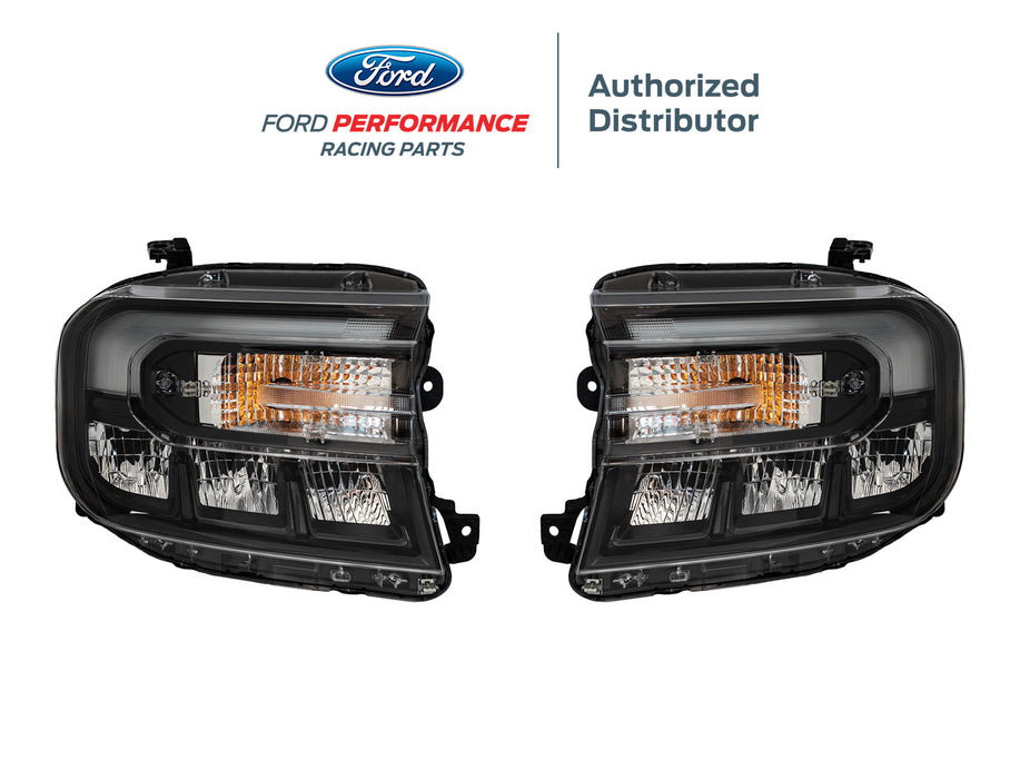 2022-2024 Maverick Ford Performance M-13008-MVH Smoked Headlight Lenses Kit