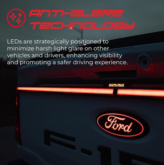 2021-2023 Ford F-150 Putco 92060-13 Excalibur LED Tailgate Light Bar