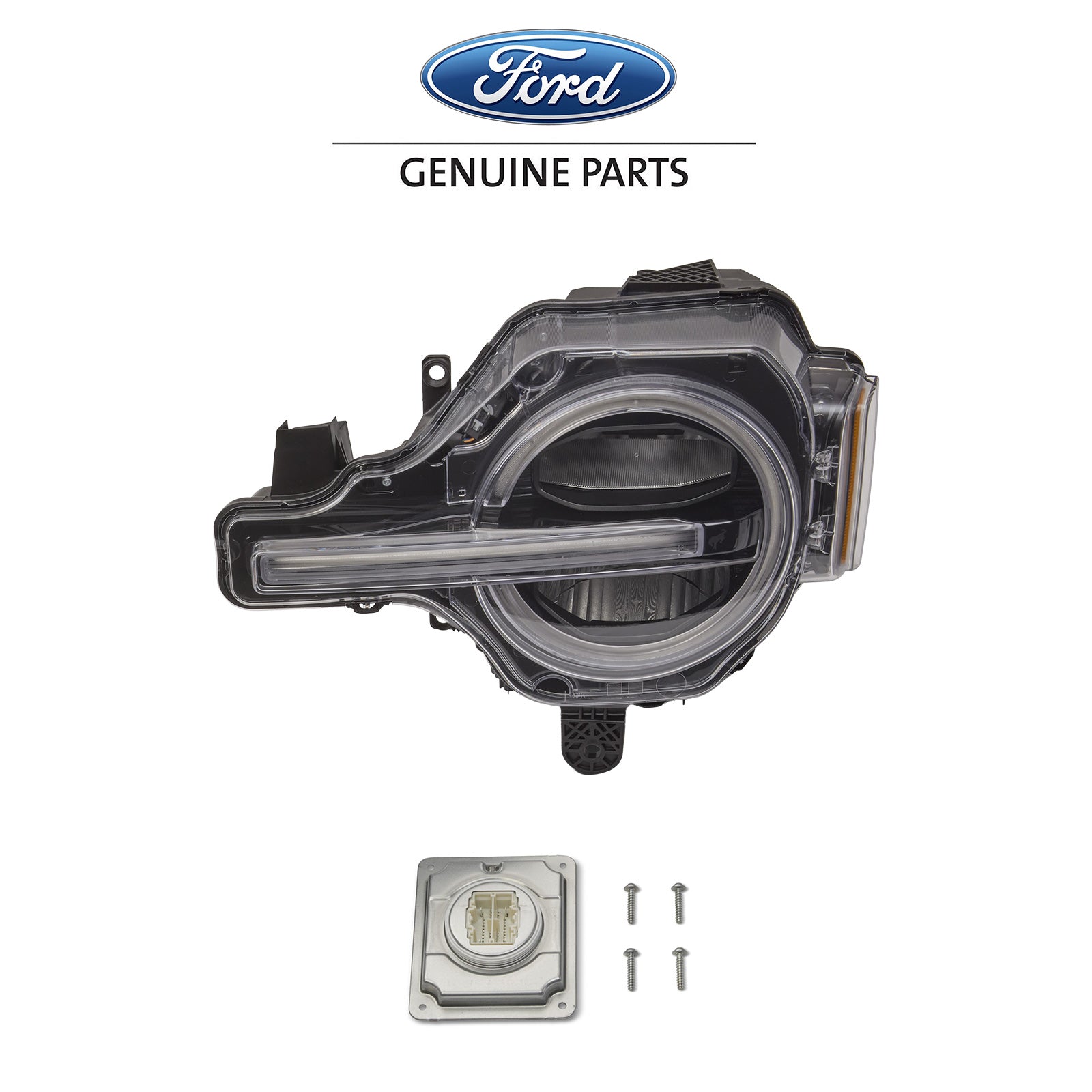 2021-2026 Ford Bronco Raptor OEM P2DZ-13008-F Amber LED Headlight