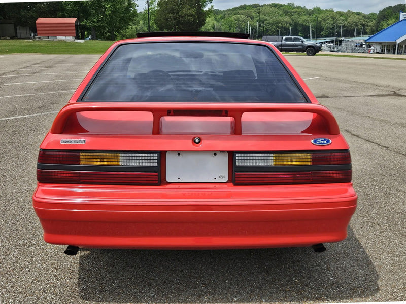1984-1986 Mustang SVO, 1993 Cobra Taillights w/ Black Stripes Pair LH RH