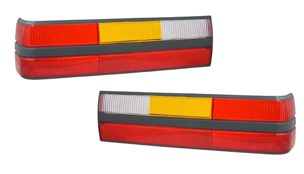 1985-1986 Ford Mustang OEM Stock Tail Light Taillights Pair LH & RH w/ Hardware