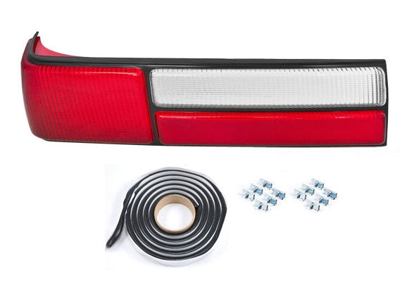 1987-1993 Mustang LX OEM Left LH Tail Light Taillight Lens w/ Clips & Sealer