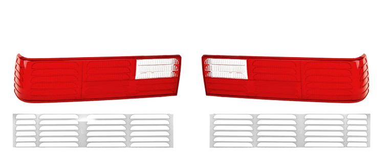 1987-1993 Mustang GT Stock Tail Lights Taillights Lens Lenses Lense NEW Pair